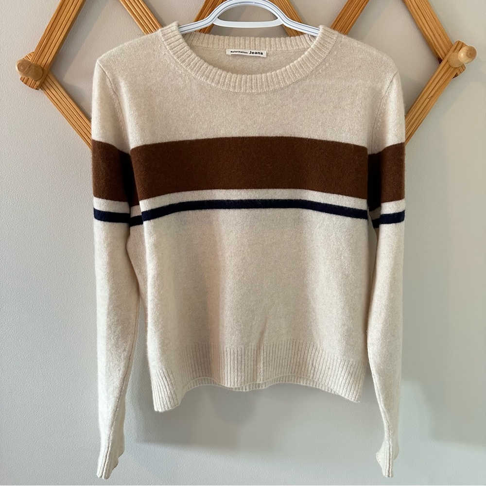 Reformation cashmere sweater